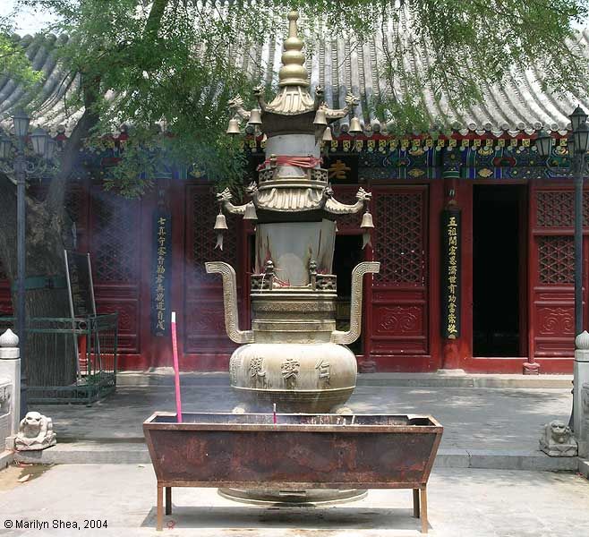 Incense burner White Cloud Temple 北京白云观