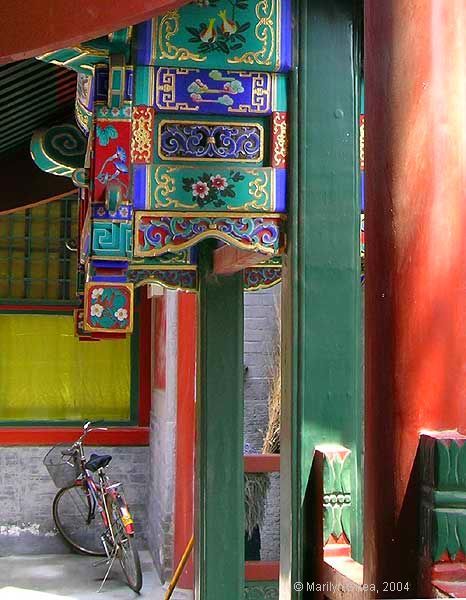 passageway near San Qing Ge San Qing Temple 三清阁