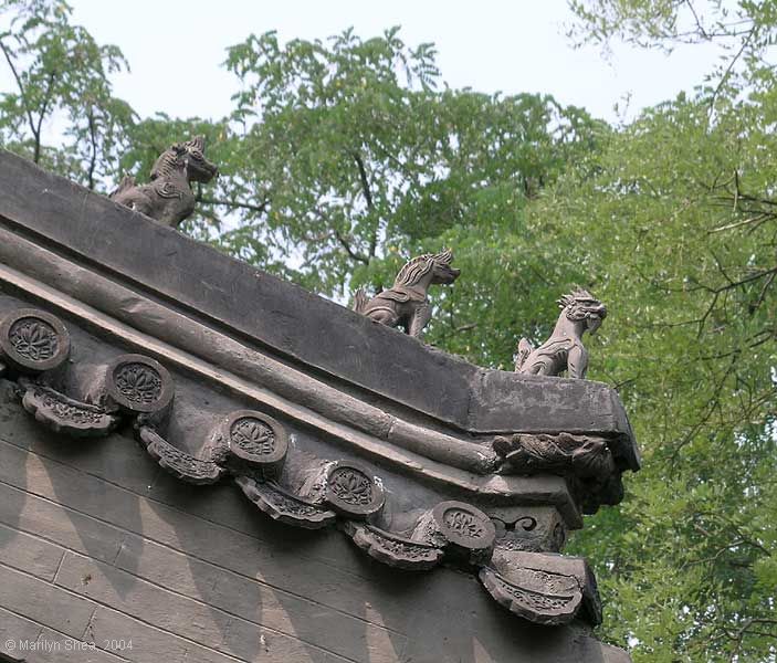 mythical beasts San Qing Temple 三清阁