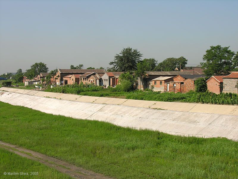 Farm houses near Marco Polo Bridge Lugou Qiao 卢沟桥