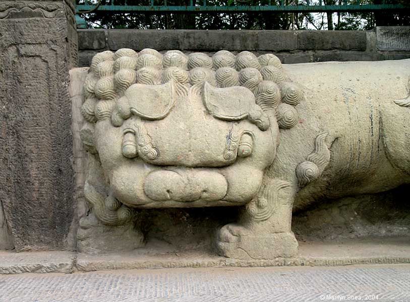 Marco Polo Bridge lion