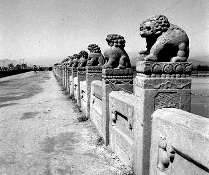 Lugou Qiao lions Marco Polo Bridge 卢沟桥