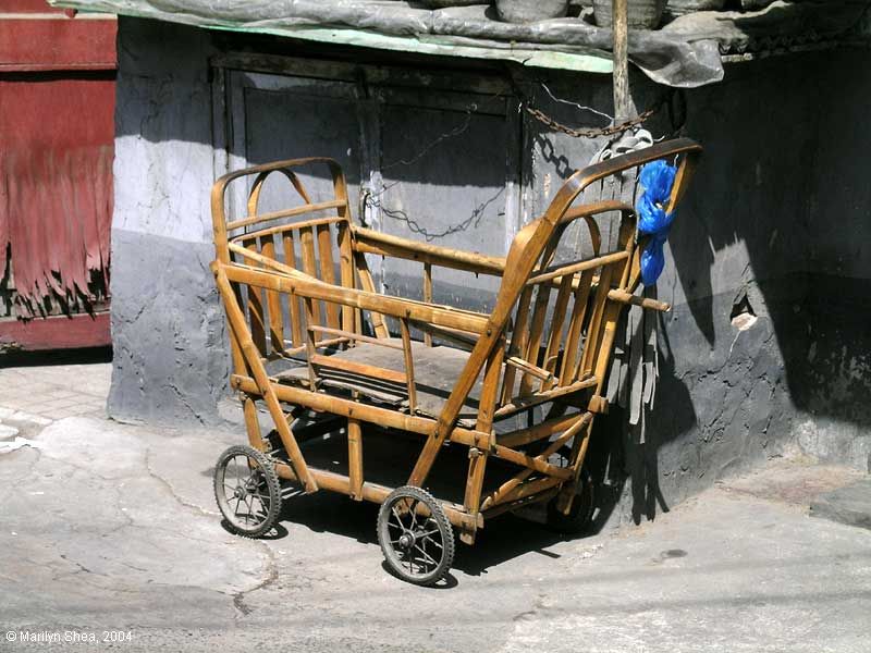 bamboo baby carriage