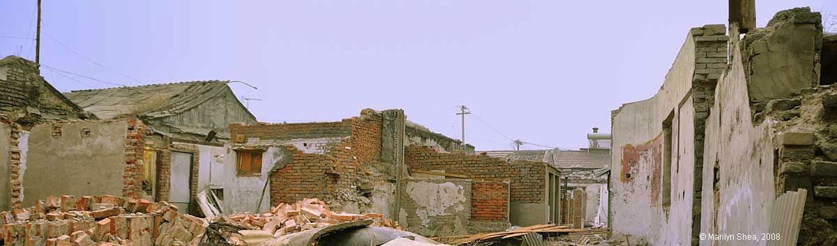 Destruction of Qianmen Hutong