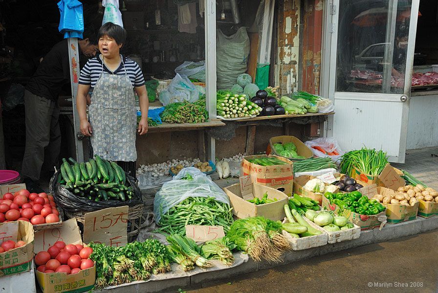 vegetable stall