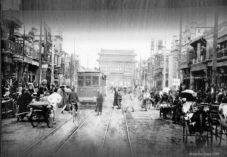 Qianmen Dajie in the early 1900s