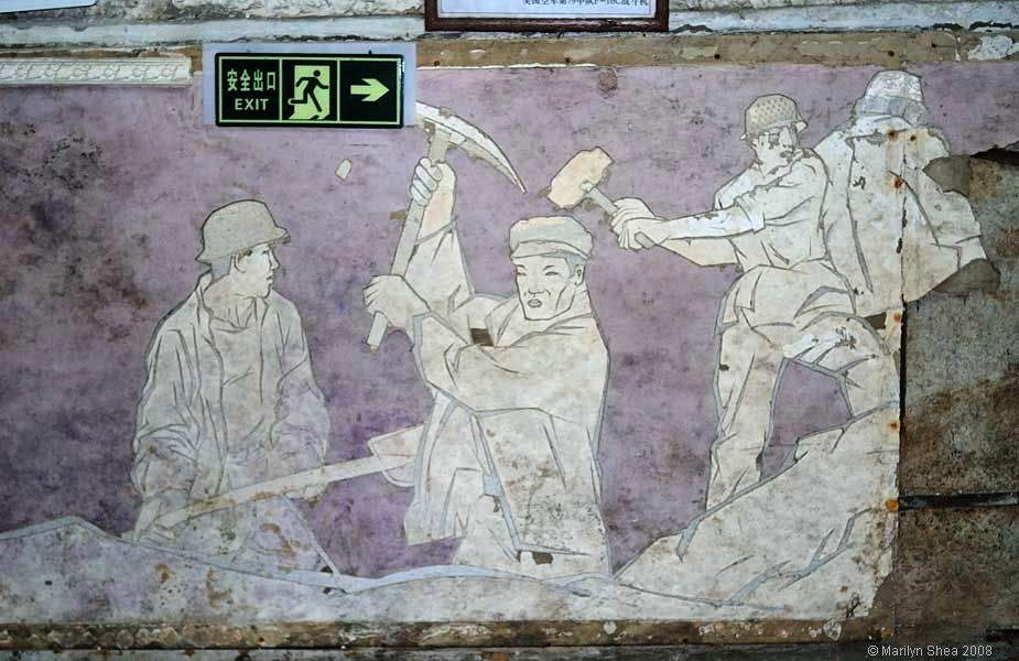  fresco of workers