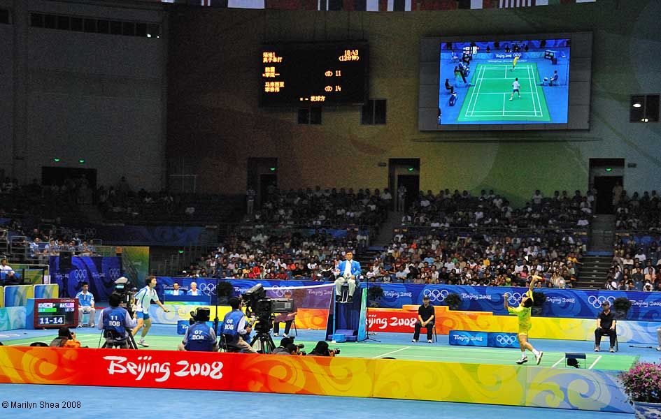 men's singles semifinals badminton