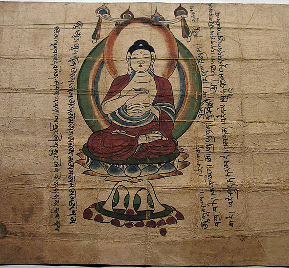 Tang Painting of Sakyamuni