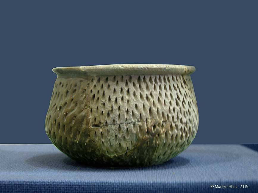  Bowl with impressed decoraation Banpo Neolithic Culture 半坡文化