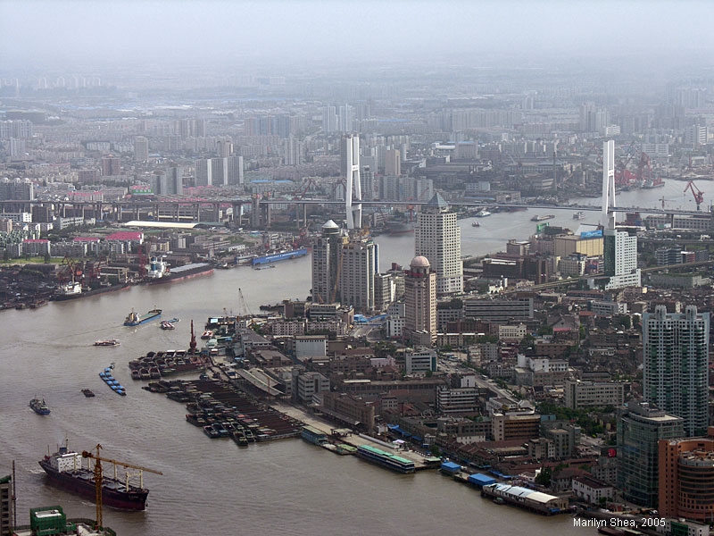Shanghai, Nanpu Bridge