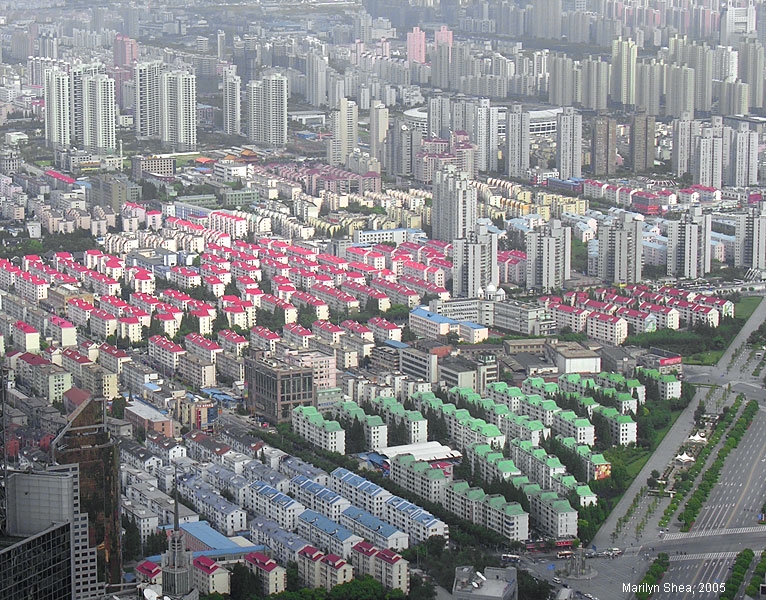 Pudong apartment buildings