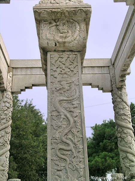 Lugouxiaoyue Qianlong's memorial Marco Polo Bridge