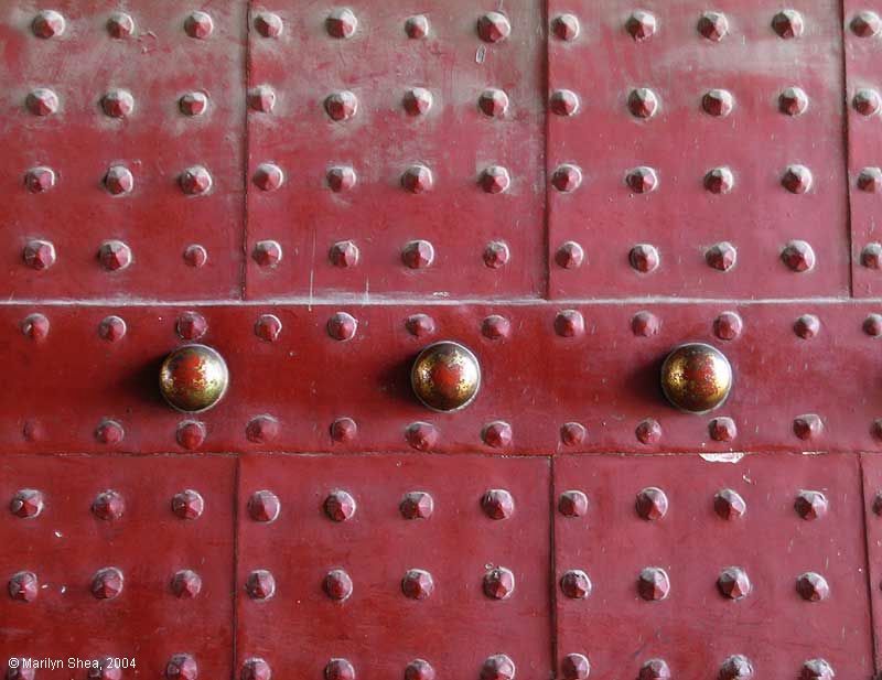 Archery Gate door detail