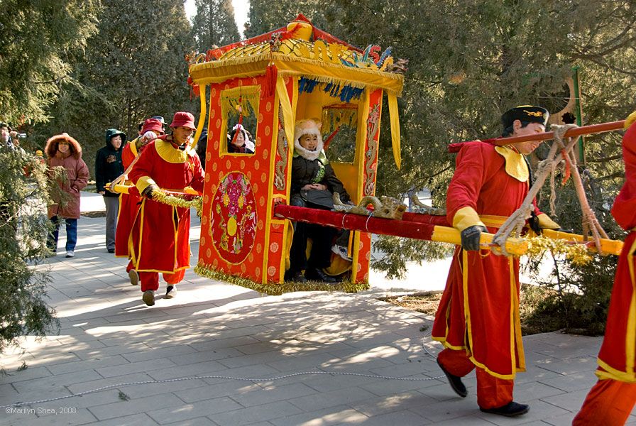 Qing Dynasty Sedan Chair