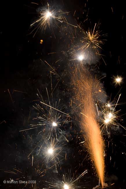 Roman Candle Spring Festival Fireworks