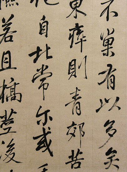 Calligraphy in Running Script - Zhang Zhao