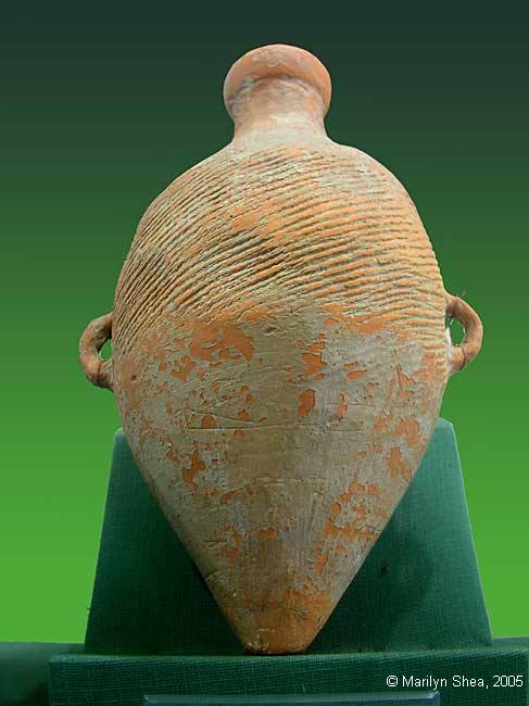 Banpo red clay amphora Banpo Neolithic Culture 半坡文化