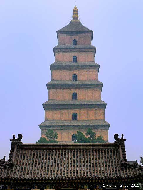 Xi'an Big Wild Goose Pagoda 大雁塔