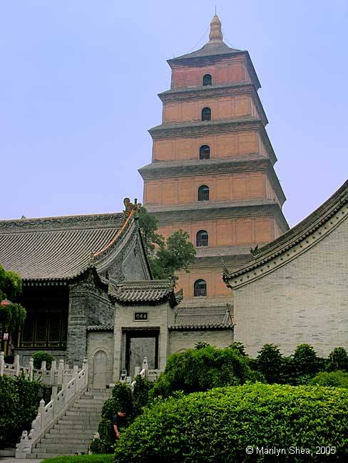 Xi'an Big Wild Goose Pagoda 大雁塔
