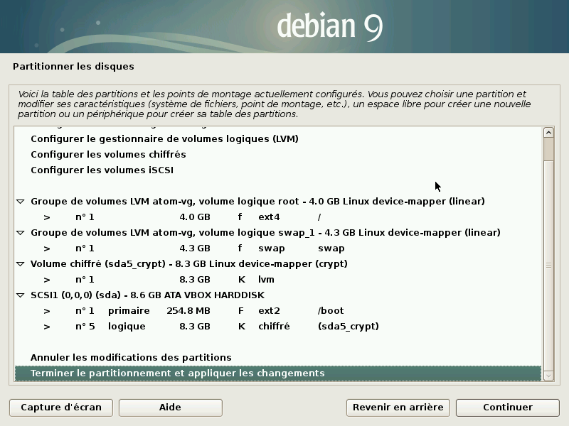 Debian-chiffrée-lvm